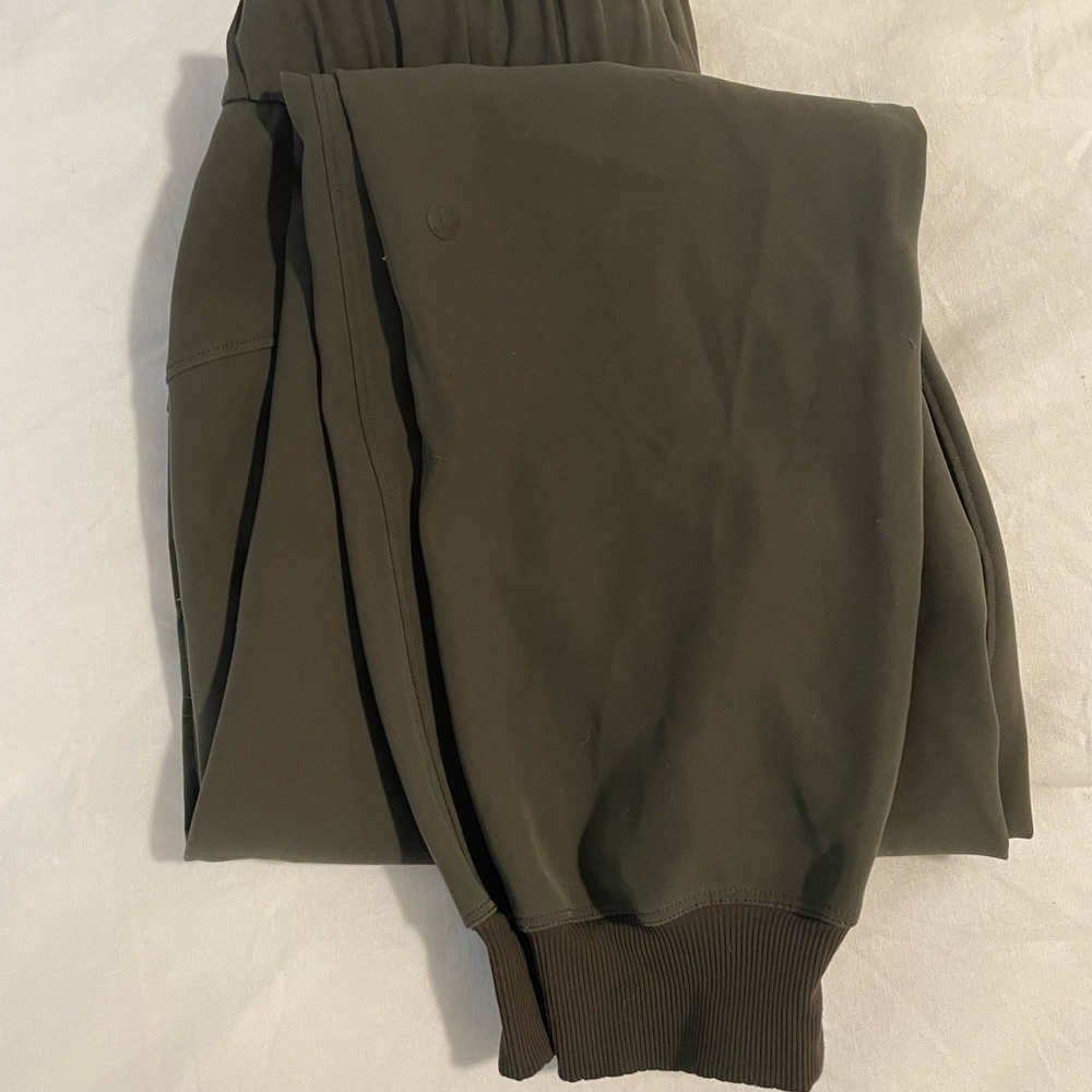 Olive Green Lulu lemon joggers